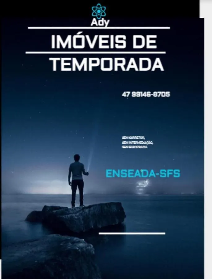 Casa Enseada 3 Quartos Para Ate 6 Pessoas Com 2 Ar Split Sao Francisco do Sul